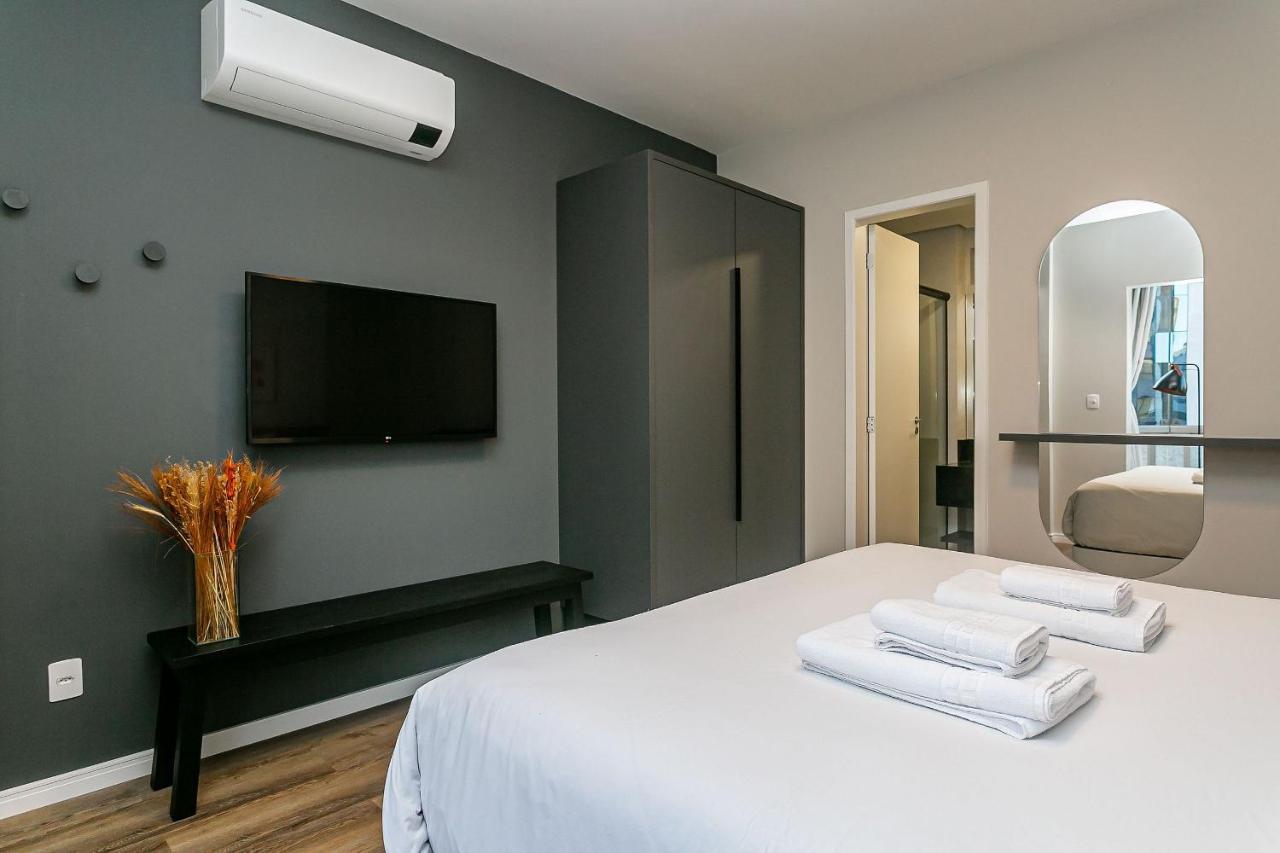 Vista Parcial Do Mar | 150M Do Shopping #Ca40 Apartment Florianopolis Exterior photo