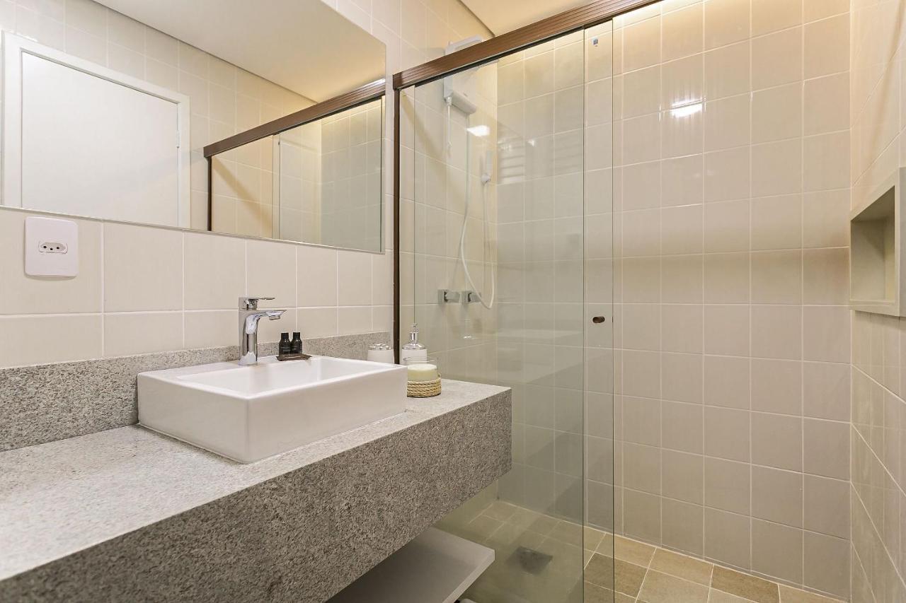 Vista Parcial Do Mar | 150M Do Shopping #Ca40 Apartment Florianopolis Exterior photo